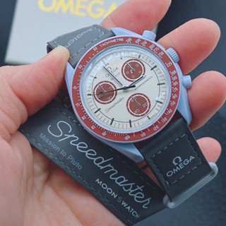 OM นาฬิกาแฟชั่น UNISEX ระบบควอตซ์ สายนาฬิกา ตีนตุ๊กแก ขนาด 4…