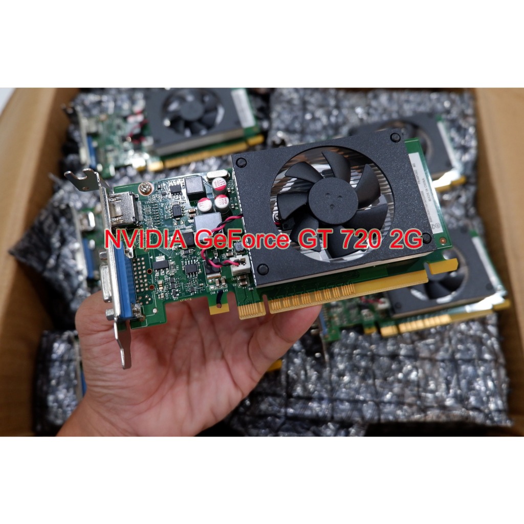 การ์ดจอ NVIDIA  GT 720 2G มือสอง สภาพสวย ถูกมาก