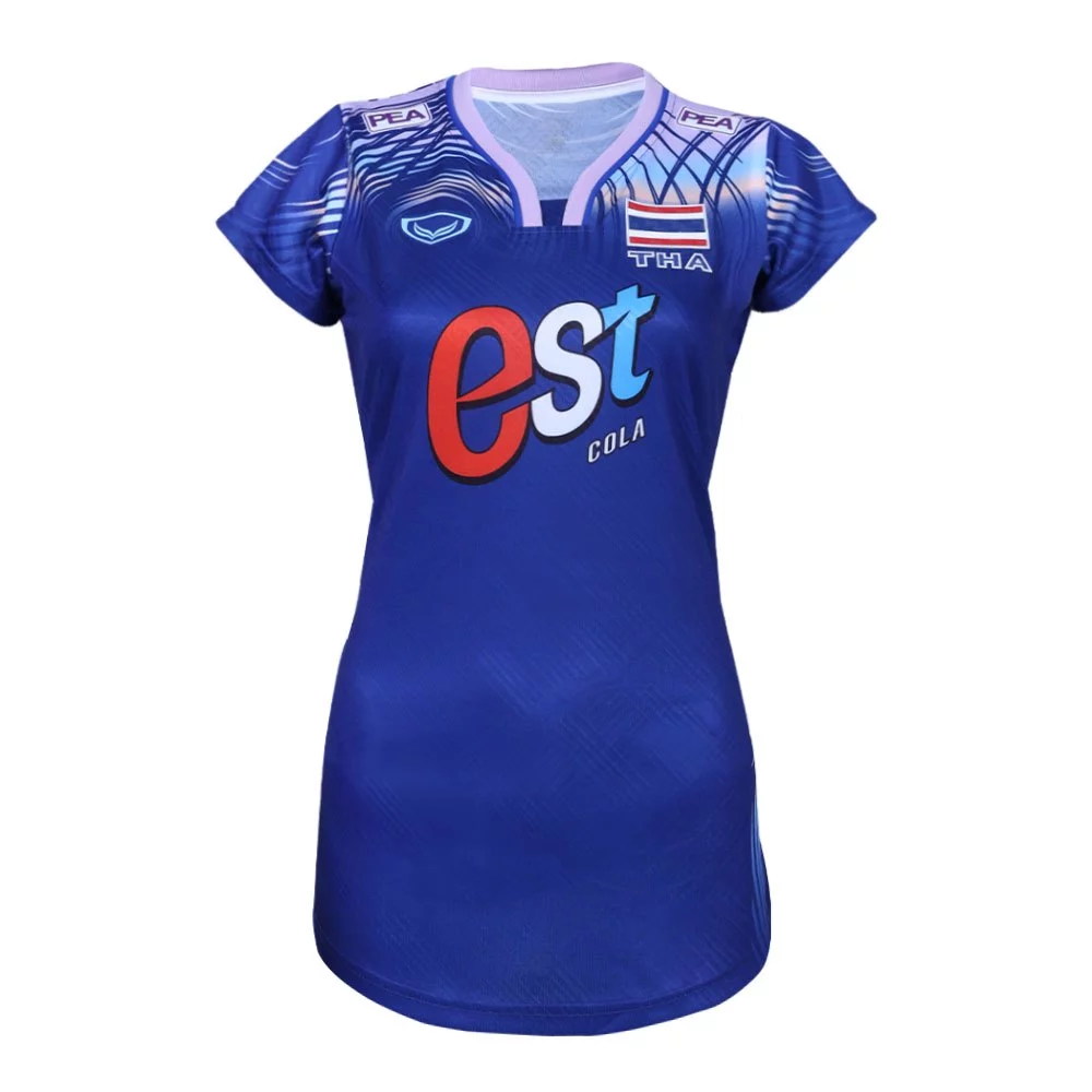 GRAND SPORT เสื้อวอลเลย์บอลทีมชาติหญิง 2024 รหัส : 014357