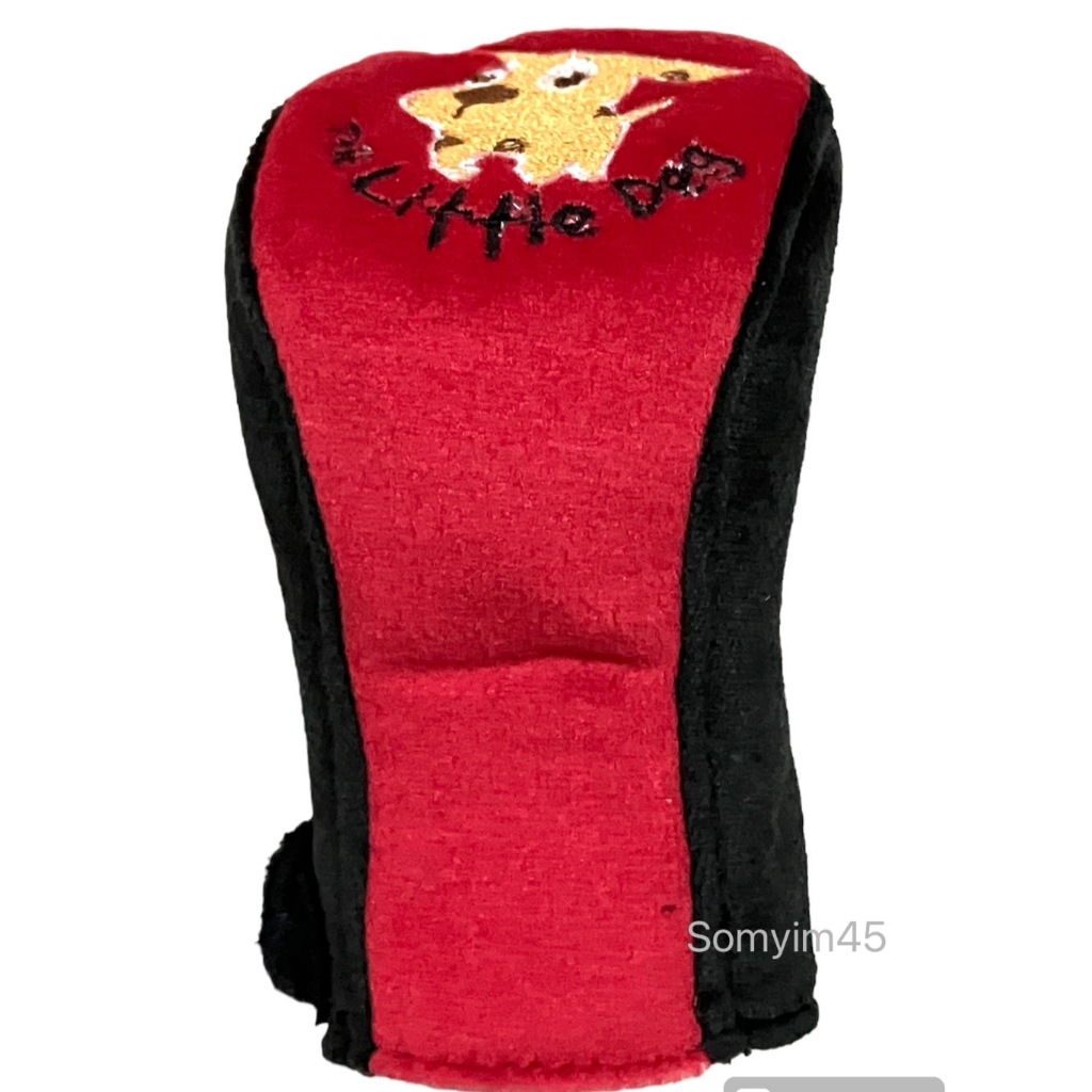 หุ้มเกียร์ออโต้ รุ่นหัวกลมๆ มีปุ่มกดด้านหน้า ลายlittle dogหมาด๊อก#ลิตเติ่ลด๊อก งานแท้ - รูปที่ 5