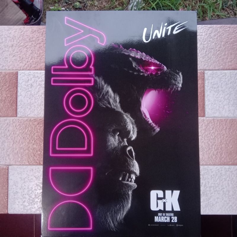 โปสเตอร์หนัง Dolby Atmos Poster Godzilla x Kong The New Empire