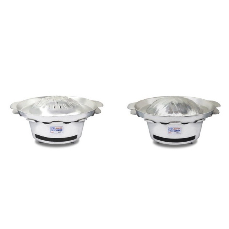 เตาหมูกระทะ เตาปิ้งย่าง เตาปิ้งย่าง ขนาดเล็ก / ใหญ่ / ขนาดใหญ่พิเศษ SUPER ALUMINUM - รูปที่ 3