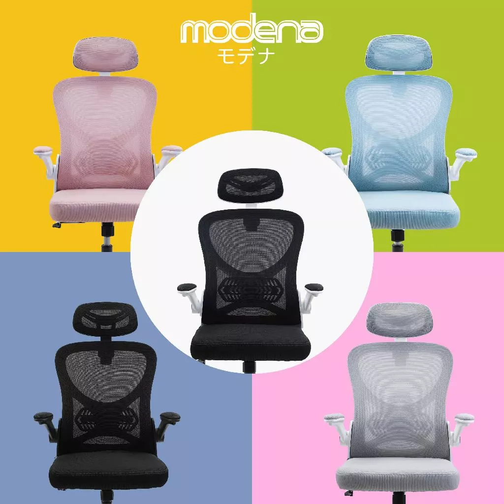 MODENA เก้าอี้เพื่อสุขภาพ ALLY ระบายอากาศ รับน้ำหนักได้ 100KG (ส่งเป็นกล่อง ลูกค้าประกอบเอง) thumbnail 4