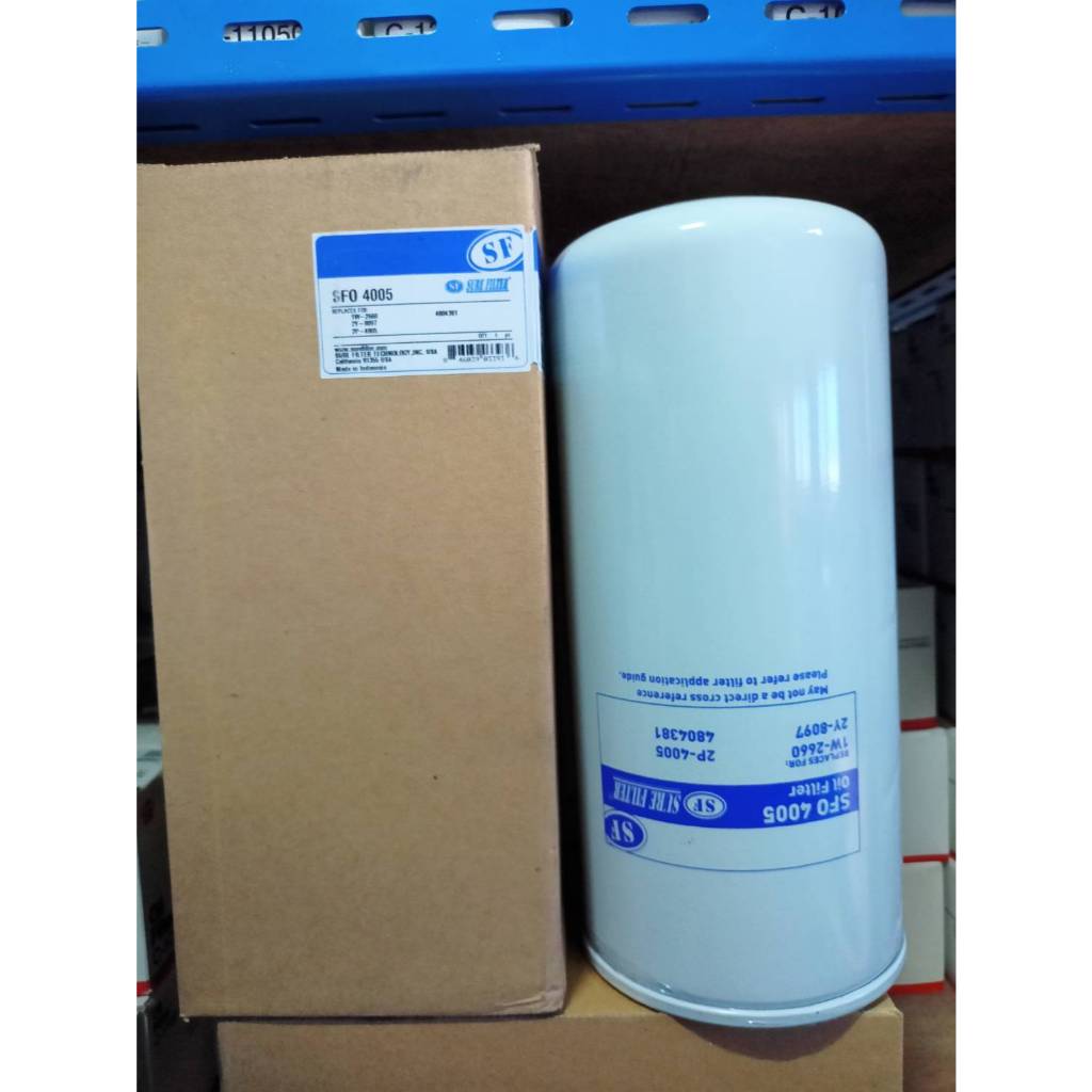 SURE FILTER,SFO-4005,กรองเครื่อง,CATERPILLAR 2Y-8097 2P-4005 1R-1808 1R-0716,FIAT-ALLIS 4804381,COMP