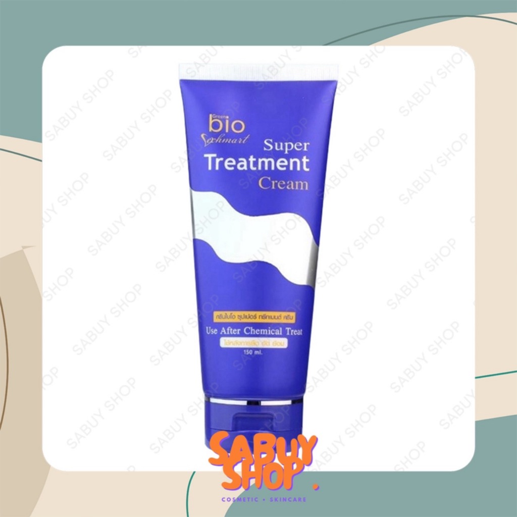 (150ml.x1หลอด) Bio Super Treatment Cream ไบโอ ทรีทเมนท์ แบบหลอด