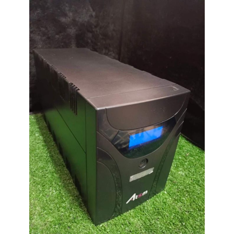 เครื่องสำรองไฟ ups snydome 1000va/600wเครื่องเปล่าไม่มีเเบตหน้าดิจิตอลจอเเสดงผล มือสอง