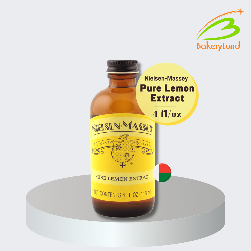 กลิ่นเลมอน Pure Lemon Extract Nielsen-Massey ขนาด 4 fl/oz.