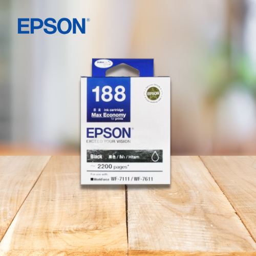 ตลับหมึก Epson T188190 (BK)