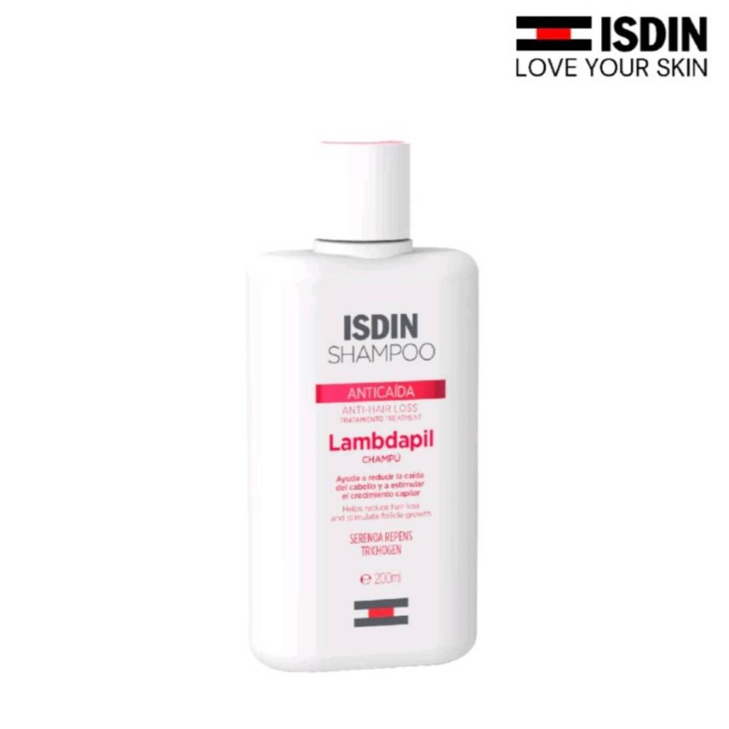 ISDIN LAMBDAPIL ANTI-HAIR LOSS SHAMPOO แชมพูสระผม ดูแลปัญหาผมร่วง ผมบาง ล็อกรากผมให้แข็งแรง กระตุ้นการเกิดใหม่ของเส้นผม