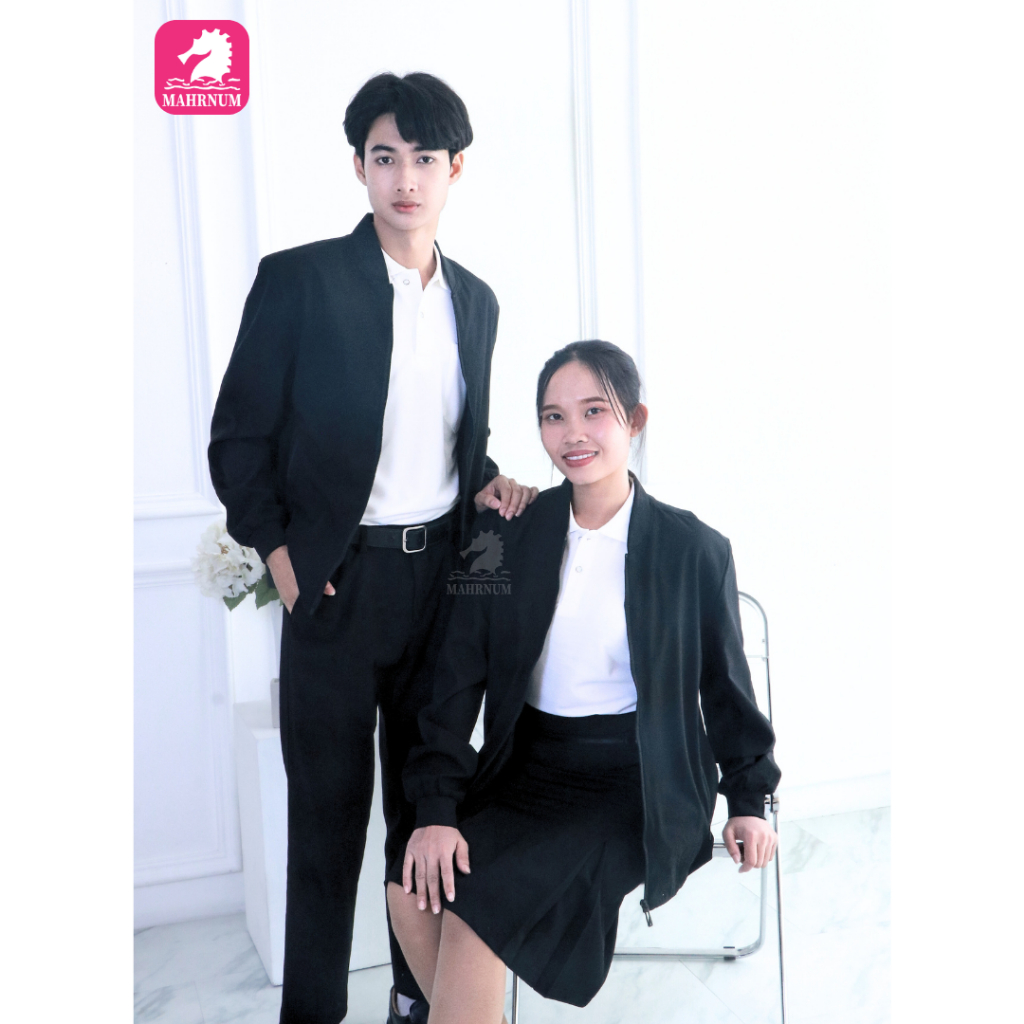 เสื้อแจ็คเก็ต(คอวี ดำ) ปักโลโก้พิมพ์ลายHDตราการรถไฟแห่งประเทศไทย(รฟท.) *ยี่ห้อและหัวซิปจะคละๆกันไปไม่สามารถกำหนดได้* - รูปที่ 5