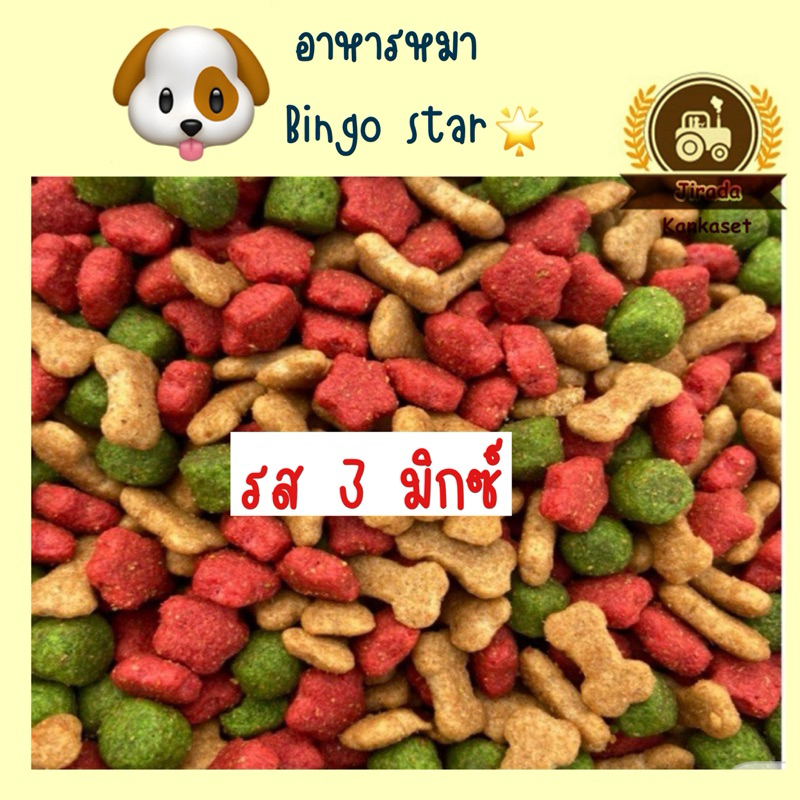 Bingostar (บิงโกสตาร์) อาหารสุนัขแบบเม็ด สูตร3มิกซ์ สำหรับสุนัขทุกสายพันธุ์ - รูปที่ 2
