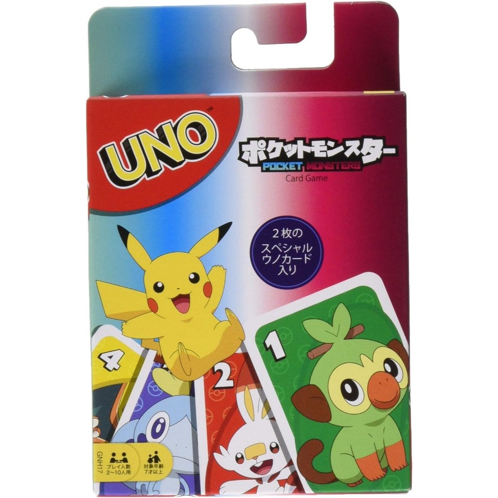 [ส่งตรงจากญี่ปุ่น] Uno Pokemon [การ์ดกฎพิเศษพร้อม Snorlax & Gekkoga] GNH17