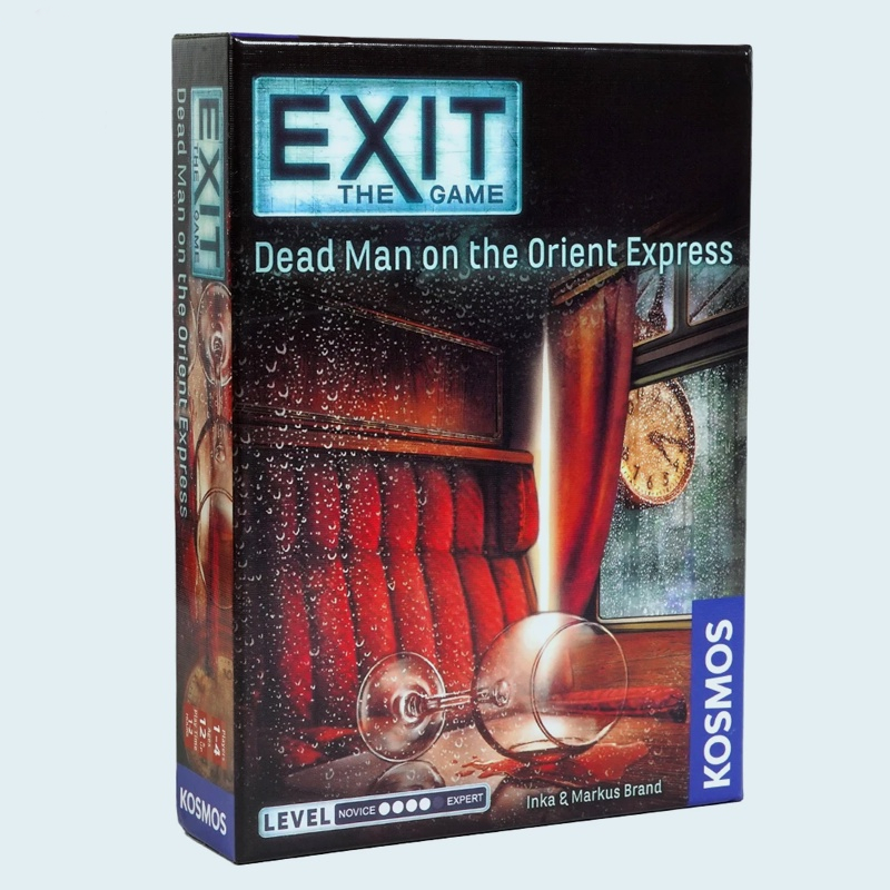 Dead Man on The Orient Express | Exit: The Game - A Kosmos Game | Family-Friendly, Card-Based at-Home Escape Room Experi