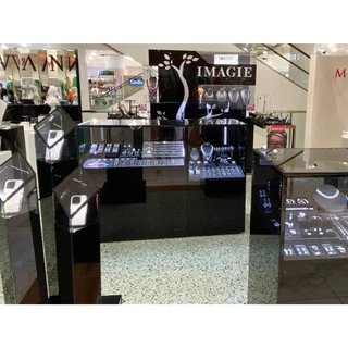 IMAGIE ต่างหูเพชร Cz Princess Cushion Asscher 3-9mm