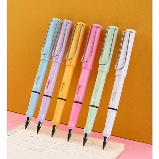 ✍🏻ดินสอ 8แท่ง ดินสอแบบใหม่ไม่ต้องเหลา ดินสอด้ามจับสีพาสเทล แฟชั่นใหม่ ดินสอสเก็ตช์ภาพ ไม่มีหมึก ไม่ต้องเหลา ไม่แตกง่าย