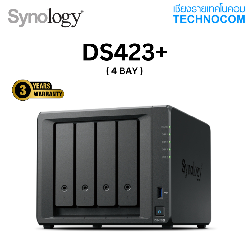 SYNOLOGY (SNG-DS423+) 4BAY INTEL CELERON J4125 2GB DDR4