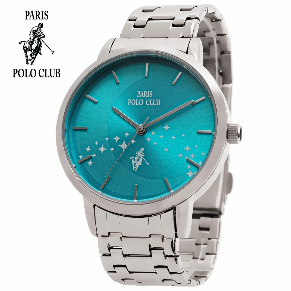 นาฬิกา นาฬิกาข้อมือผู้หญิง ประกัน1 ปี แบรนด์ Paris polo club PPC-220533L