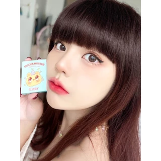 💥1 แถม 1 กด 2 คู่💥เลนส์น้ำตาเทียม HYALURON 💦 คอนแทคเลนส์พรีเมี่ยม อมน้ำ 62% Mocha Mousse 0.00-6.00