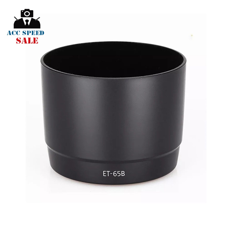 HOOD FOR CANON ET65B  เลนส์ฮู้ดสําหรับกล้อง canon ef 70-300 mm f/3 . 5-5 . 6 is usm