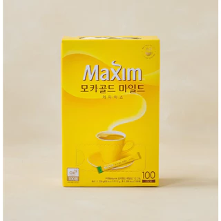 แม็กซิม กาแฟซองเกาหลีสำเร็จรูปกล่องใหญ่ 100T MAXIM COFFEE MIX 한국 맥심 커피 모음