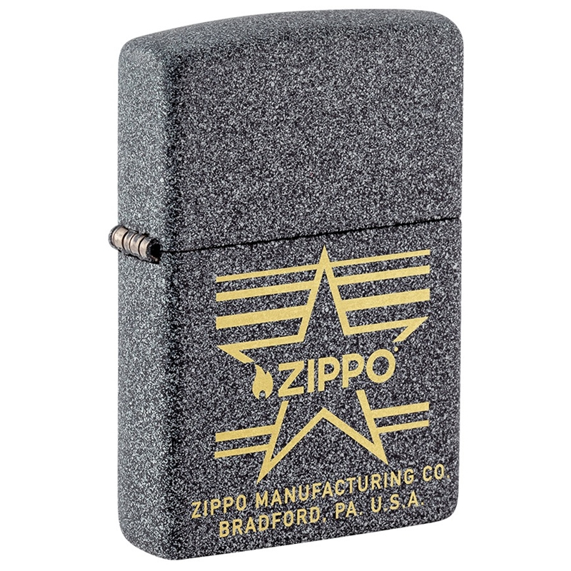 Zippo 48711 Zippo Star Design ของแท้ Made in USA