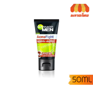 โฟมล้างหน้า การ์นิเย่ เมน เทอร์โบไบรท์/ แอคโนไฟท์ โฟม Garnier Men Turbobright/ Acnofight Foam 50 ml.
