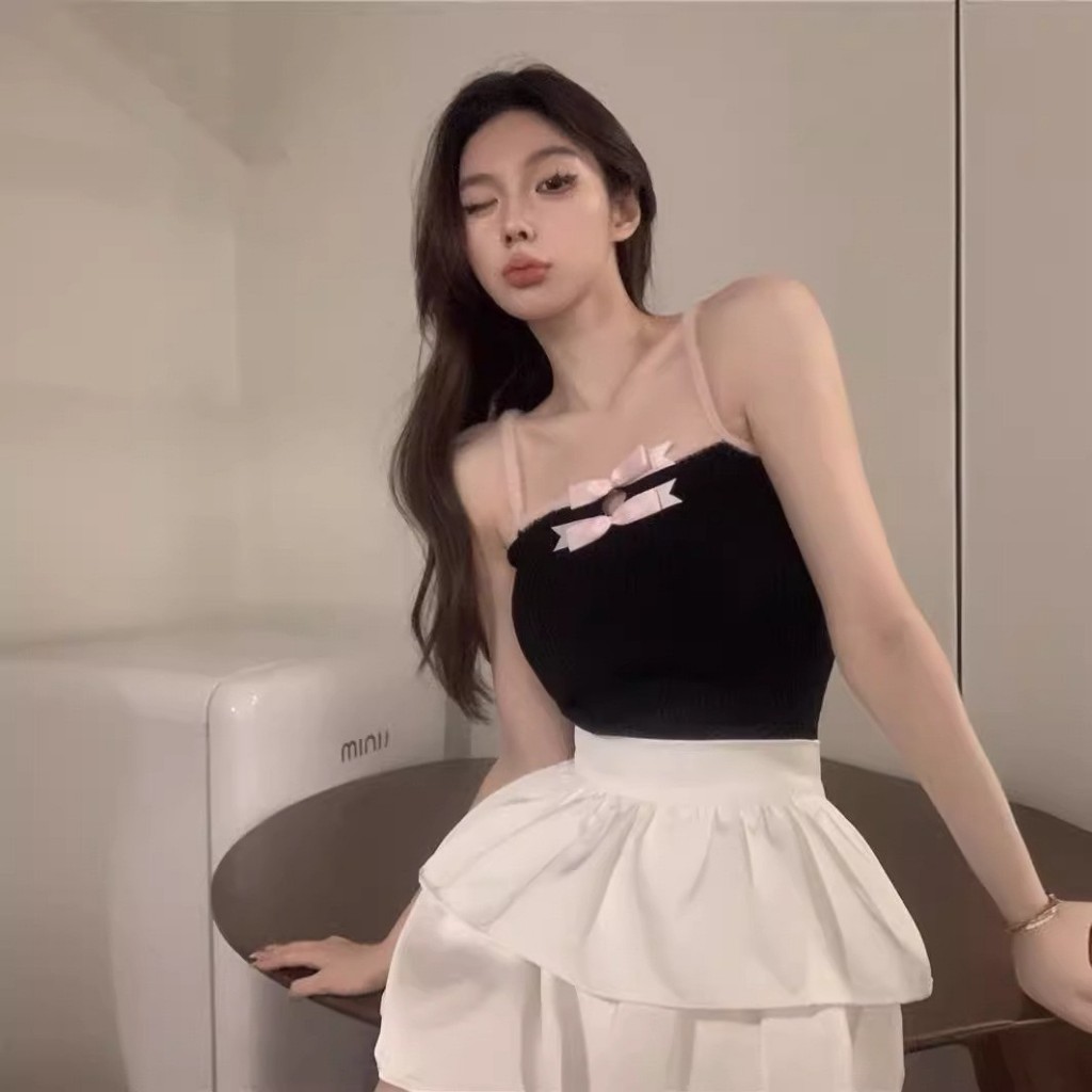 [ส่งจากไทย] 𝑩𝒓𝒂𝑩𝒓𝒂𝑩𝒓𝒂 #โอกาสสุดท้าย #f-167 สายเดี่ยว แฟชั่นเวียดนาม ผ้าไหมพรม - รูปที่ 3