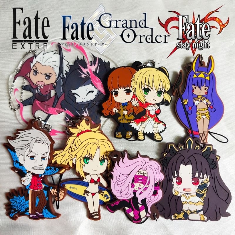 พวงกุญแจ Fate Stay Night มหาสงครามจอกศักดิ์สิทธิ์ Nitocris Ishtar Mordred Fate/Grand Order Fate Extr