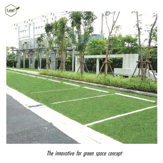 บล็อกพลาสติกปูพื้น | ปูถนน GRASS PAVE (50x50x4 ซม.) แพ็ค 4 แผ่น = 1 ตร.ม. สำหรับปลูกหญ้า,โรยกรวด Turf cell