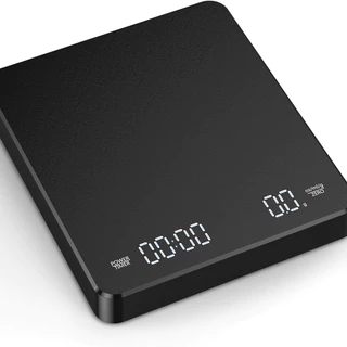 พร้อมส่ง | เครื ่ องชั ่ งกาแฟดิจิตอล Espresso พร ้ อมตัวจับเวลา ( 1 ชิ ้ น , สีดํา )Smart Kitchen coffee Scale