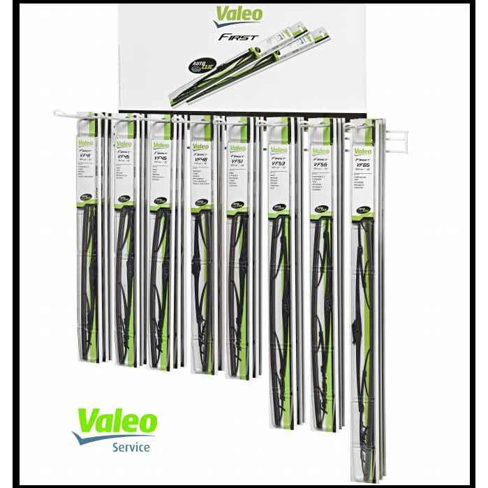 ใบปัดน้ำฝน Valeo แบบก้านเหล็ก VALEO CONVENTIONAL รวมรุ่น 12,14,16,17,18,19,20,21,22,23,24,26 นิ้ว มาตรฐาน จาก ฝรั่งเศษ