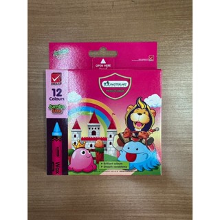 Master Art สีเทียนสำหรับเด็ก ขนาดจัมโบ้ 12 สี