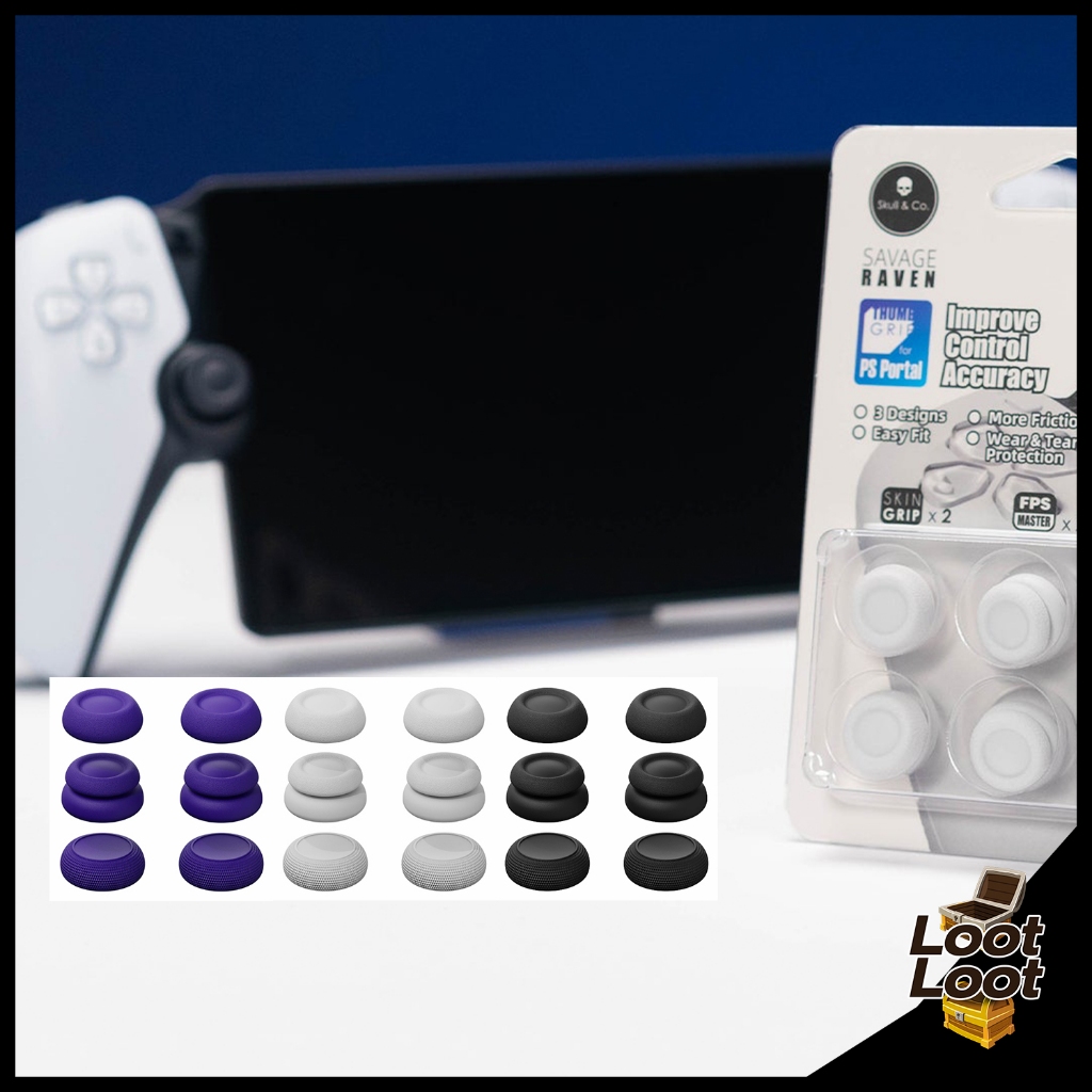 Skull & Co. Thumb Grip Set for PS Portal (แพ็ค 3 คู่)