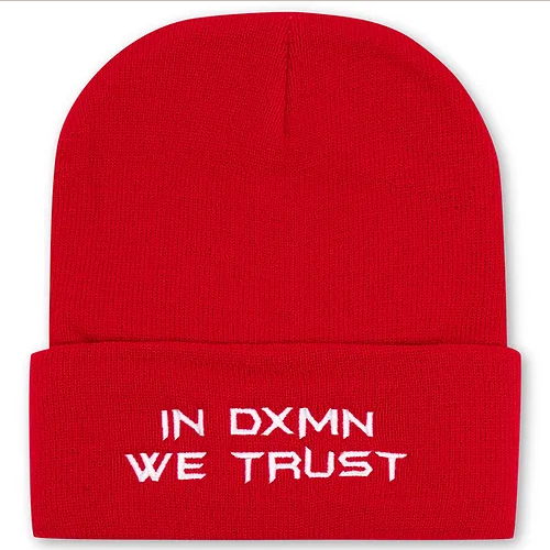 DXMN Clothing "IN DXMN WE TRUST" Beanie