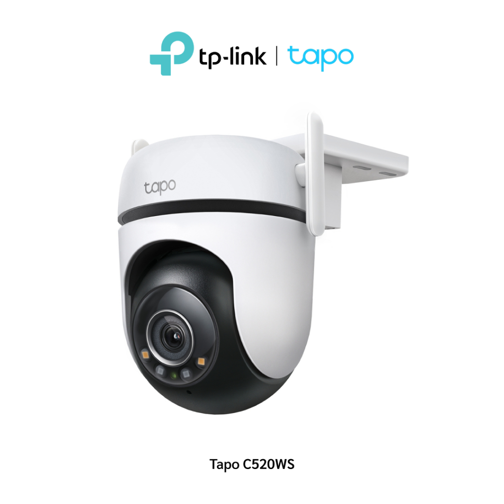 TP-LINK|TAPO กล้องวงจรปิด WIFI 4 ล้านพิกเซล รุ่น Tapo C520WS (เลือกหน่วยความจำได้)
