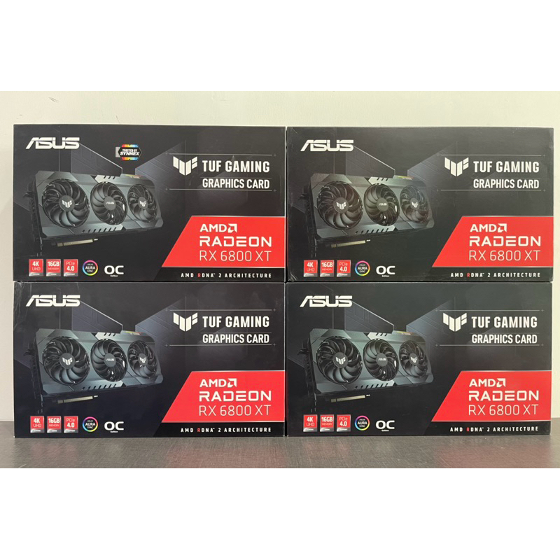 VGA (การ์ดแสดงผล) ASUS TUF RX 6800 XT O16G GAMING - 16GB GDDR6 มือสอง ประกันร้าน 3 เดือน