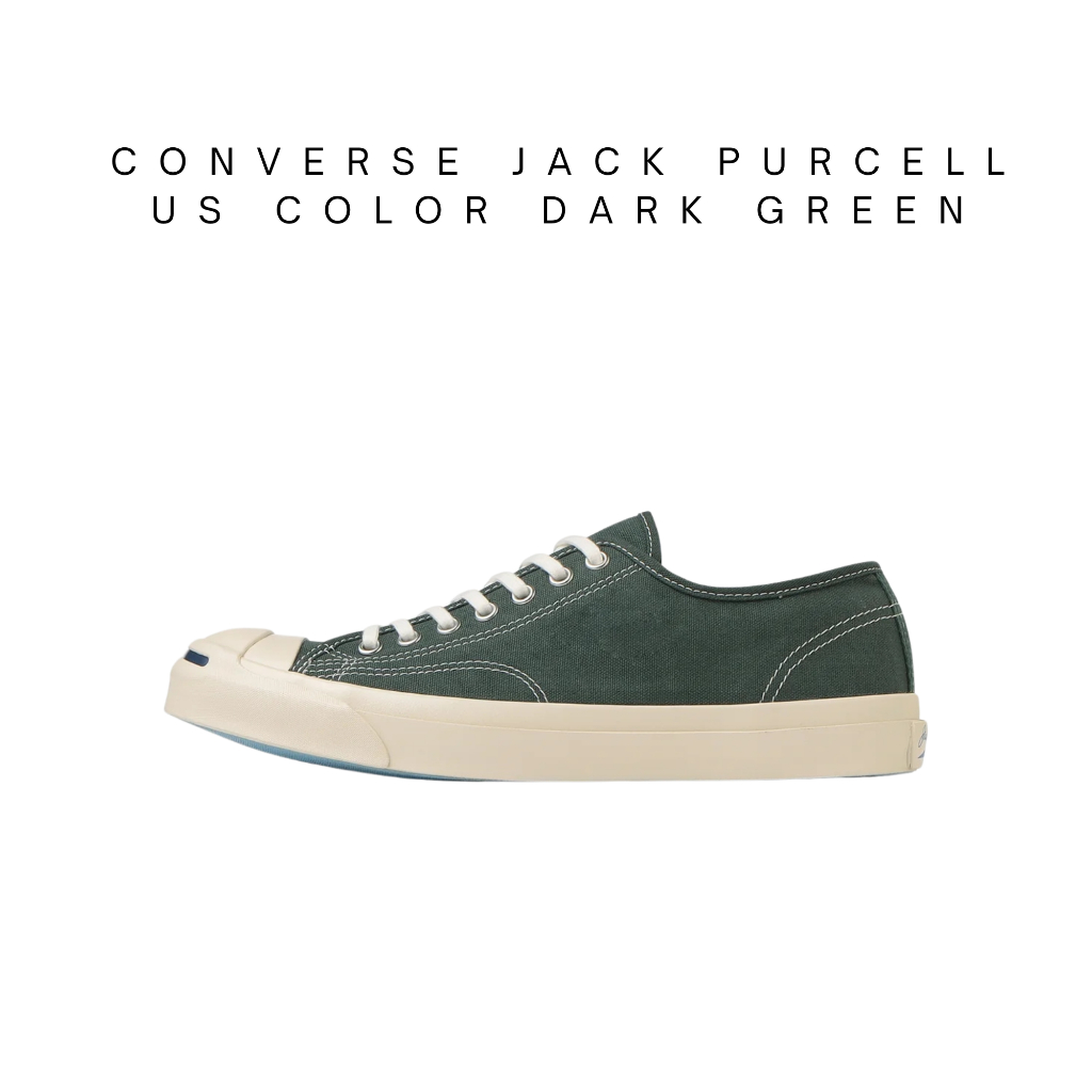 [พร้อมส่ง] Converse Jack Purcell US Color Dark Green 1SD768