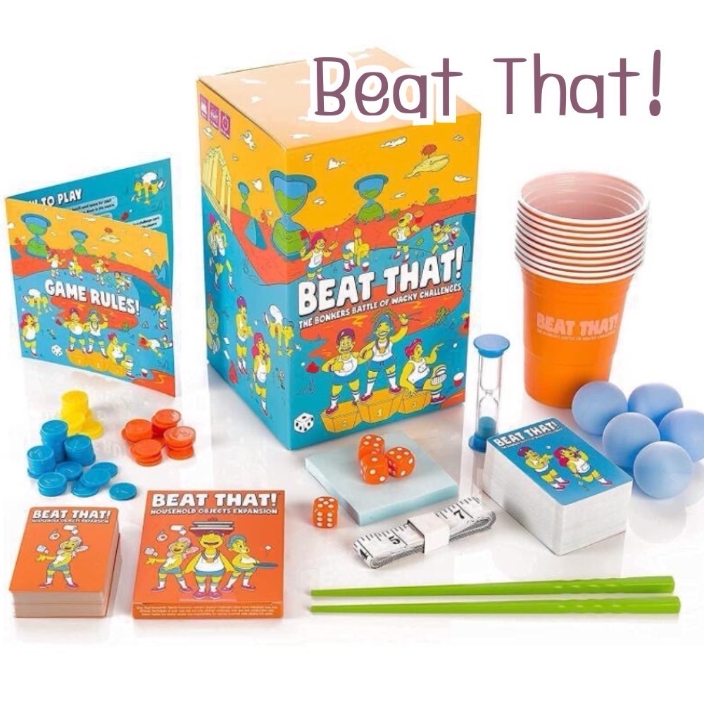 การ์ดเกม Beat That! **กล่องอรจมีตำหนินะคะ*** เกมสนุก ท้าทายความสามารถ ฝึกความอดทน พยายาม card game