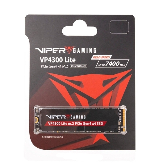 Patriot Viper SSD 2TB VP4300 Lite M.2 PCIe Gen4 x4 R7400MB/s W6400MB/s (9SE00189-VP4300L2TBM28H)รับป