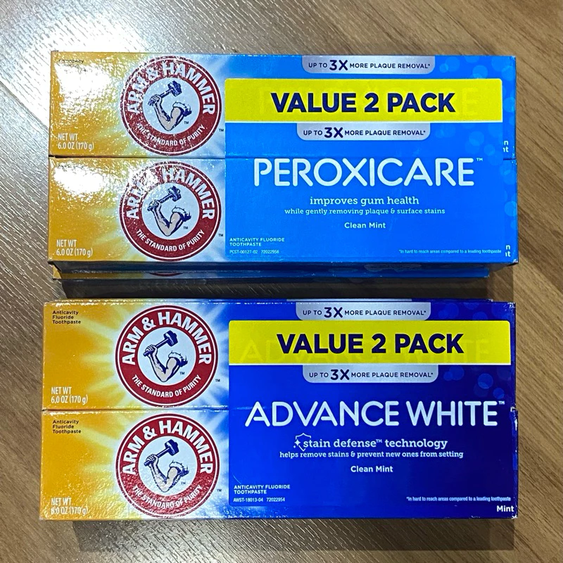 Arm & Hammer -ยาสีฟัน แพคคู่ (170gx2)✅