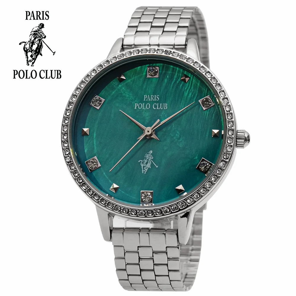 นาฬิกา นาฬิกาข้อมือผู้หญิง ประกัน1 ปี แบรนด์ Paris polo club PPC-220606L