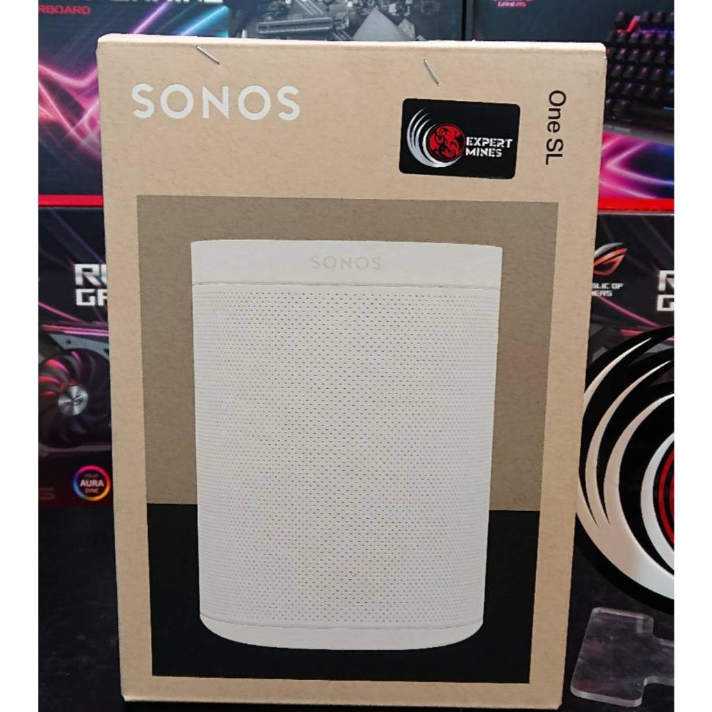 ลำโพงไร้สาย Sonos One SL สีขาว/ดำ | ลำโพงอัจฉริยะคุณภาพสูง