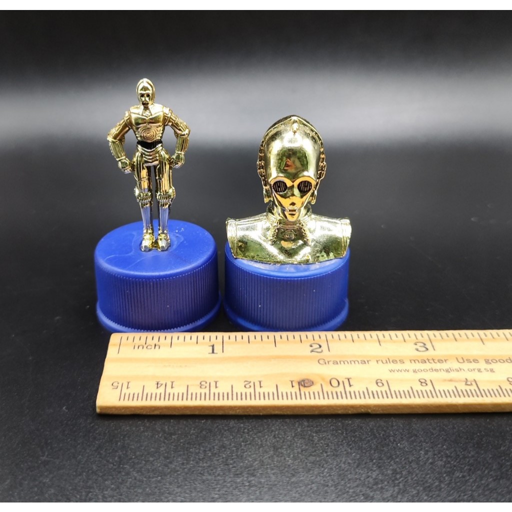 ฝาเป๊ปซี่ ฟิกเกอร์ โมเดล สตาร์วอร์  ตัวหายาก  2x Star Wars Pepsi  Bottle Caps Collection figure mode