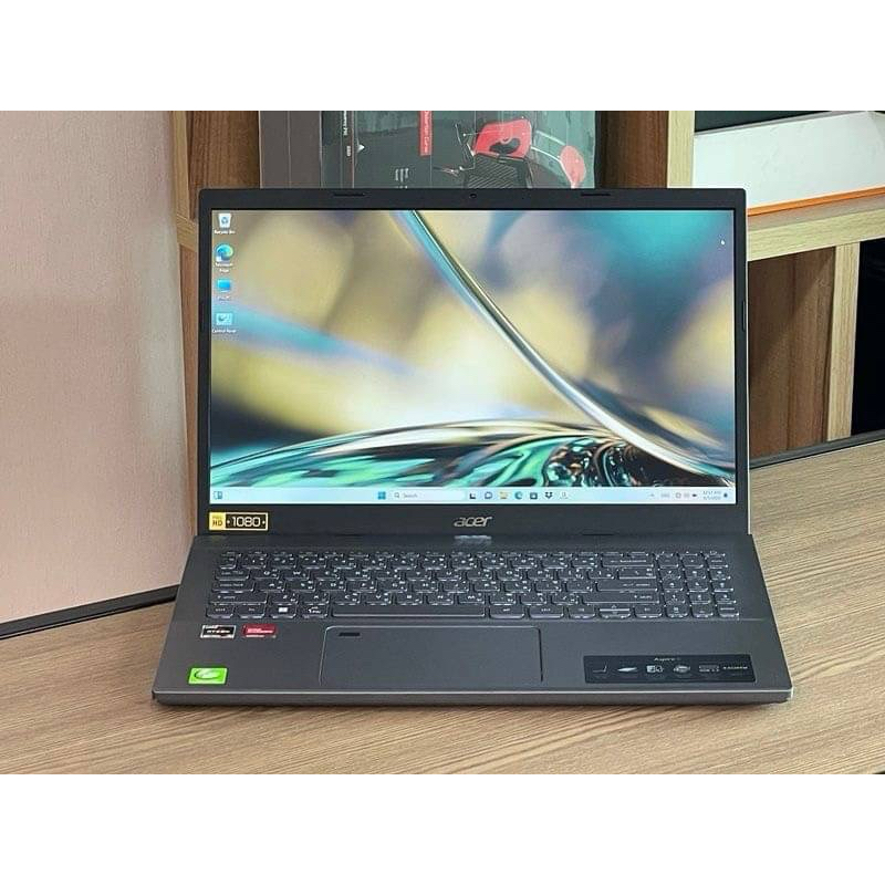 Acer Aspire 5 A515-47-R5BE Ryzen 5 5625U SSD512GB RAM8GB จอ 15.6 นิ้ว มือสองประกันศูนย์