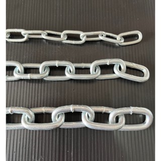 โซ่เหล็ก ชุปซิงค์กันสนิม แข็งแรง ทนแรงกระชาก (แบ่งขายเป็นเมต…
