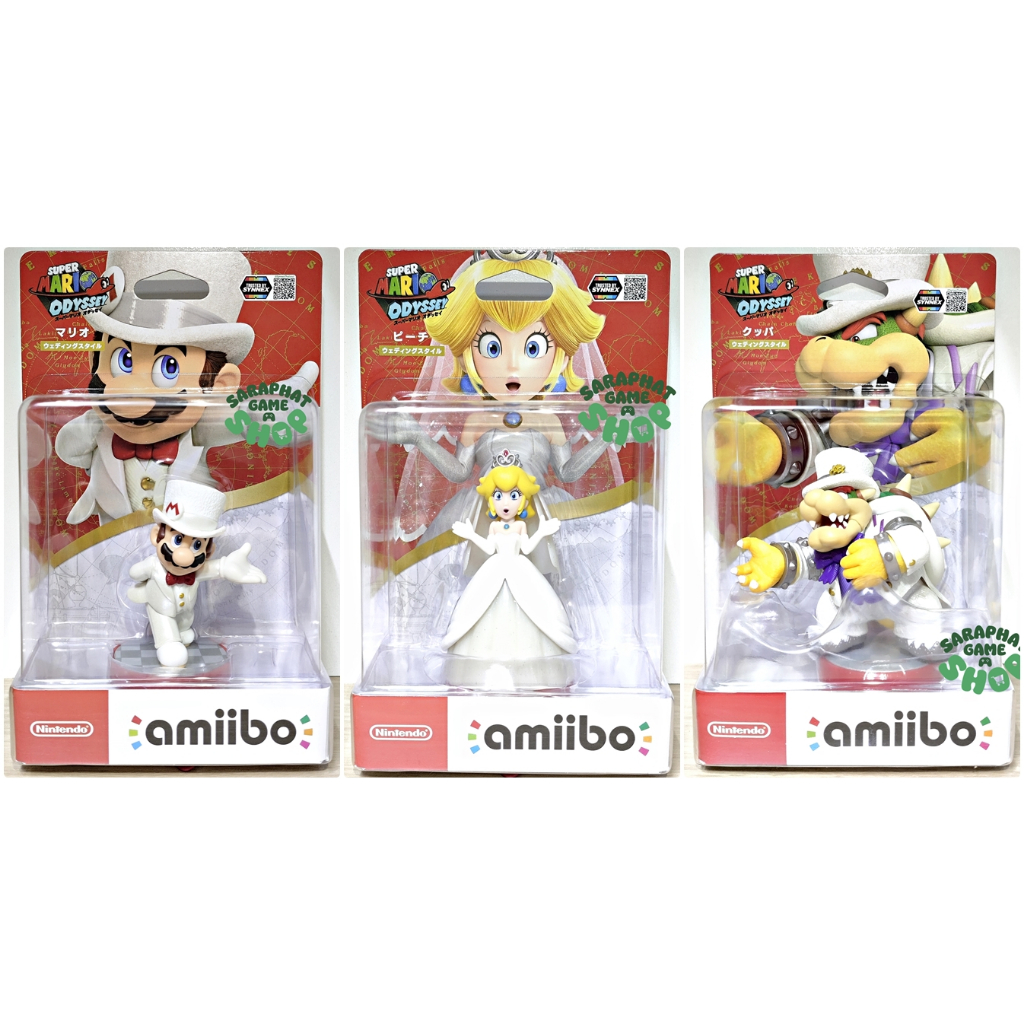 (กดรับสิทธิ์ ส่วนลดโค้ดคุ้ม 10-20% ก่อนสั่งซื้อ) พร้อมจัดส่ง AMIIBO SUPER MARIO SERIES สินค้ามือ1 ของแท้