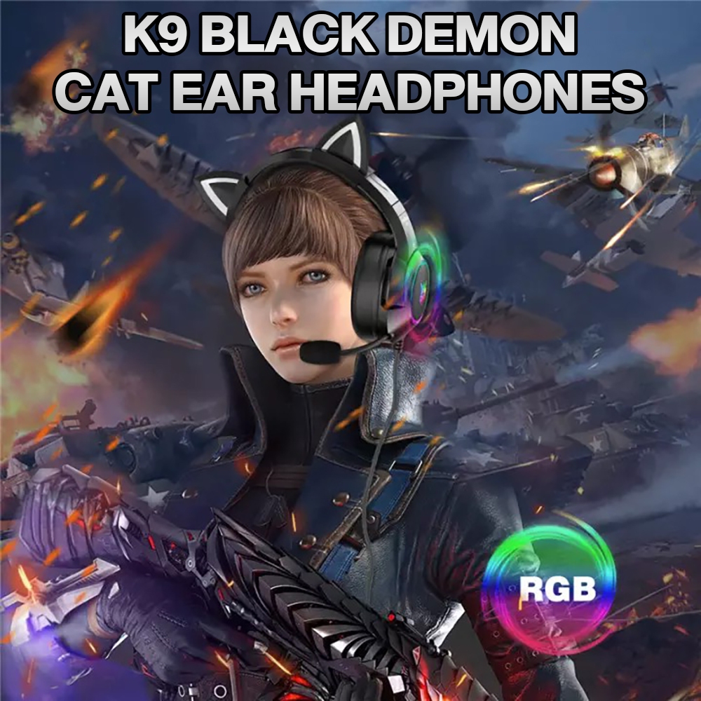 ONIKUMA K9 Gaming Headset หูฟังเกมมิ่ง ลำโพง 50mm มีให้เลือก Aux 3.5 / USB 7.1