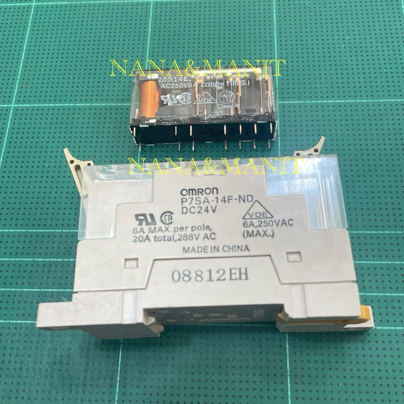 G7SA-4A2B 24VDC รีเรย์ P7SA-14F-ND ซ๊อคเก็ต พร้อมส่งในไทย