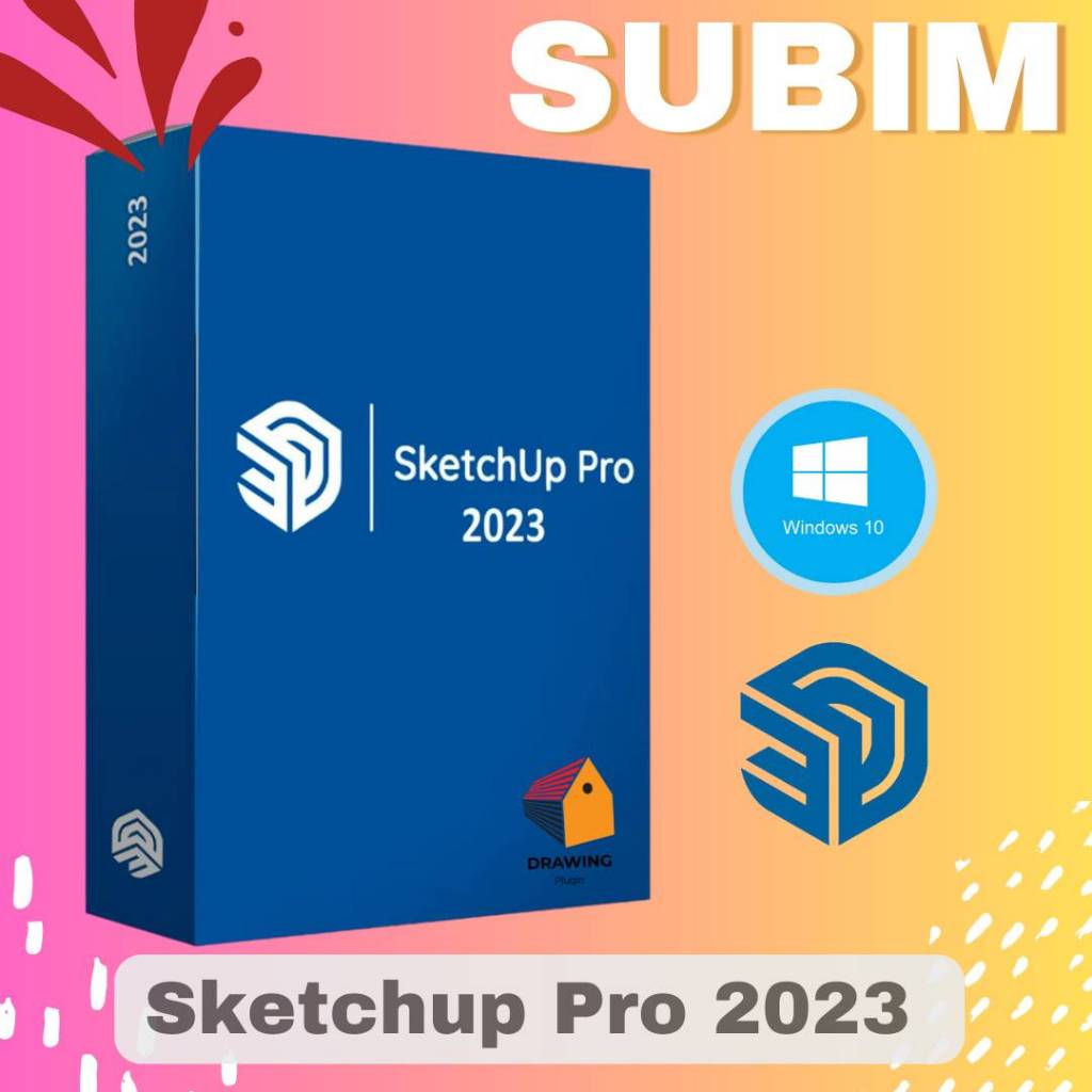 𝐒𝐊𝐄𝐓𝐂𝐇𝐔𝐏 𝐏𝐑𝐎 2023 v23.1.340 - ออกแบบงาน 3 มิติ ทางด้าน สถาปัตยกรรม, การก่อสร้าง, วิศวกรรม