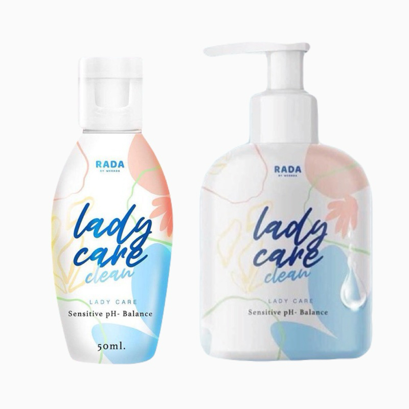 หอยหวาน Rada Lady เลดี้แคร์ น้ำยาทำความสะอาดจุดซ่อนเร้น นุ่มละเอียด ปรับสมดุลของจุดซ่อนเร้นโดยเฉพาะ